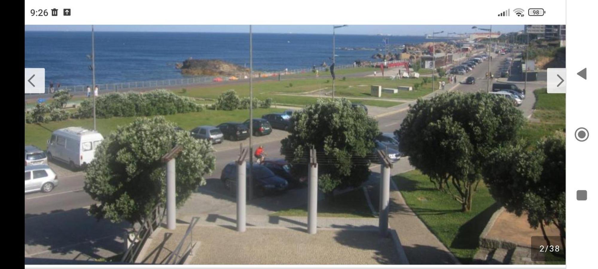 Oceanview Apartment On Beach Near Porto Vila Nova de Gaia Exterior foto